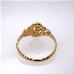 James Avery Petite Spanish Swirl 14K Yellow Gold Ring